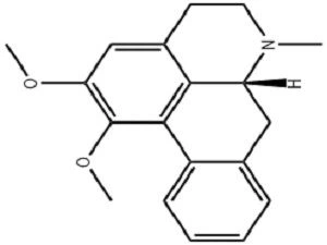 Nuciferine Molecular formula.jpg